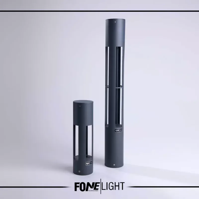FoneLight AKA060 Alüminyum Dış Mekan Bollard Bahçe Aydınlatması Modelleri